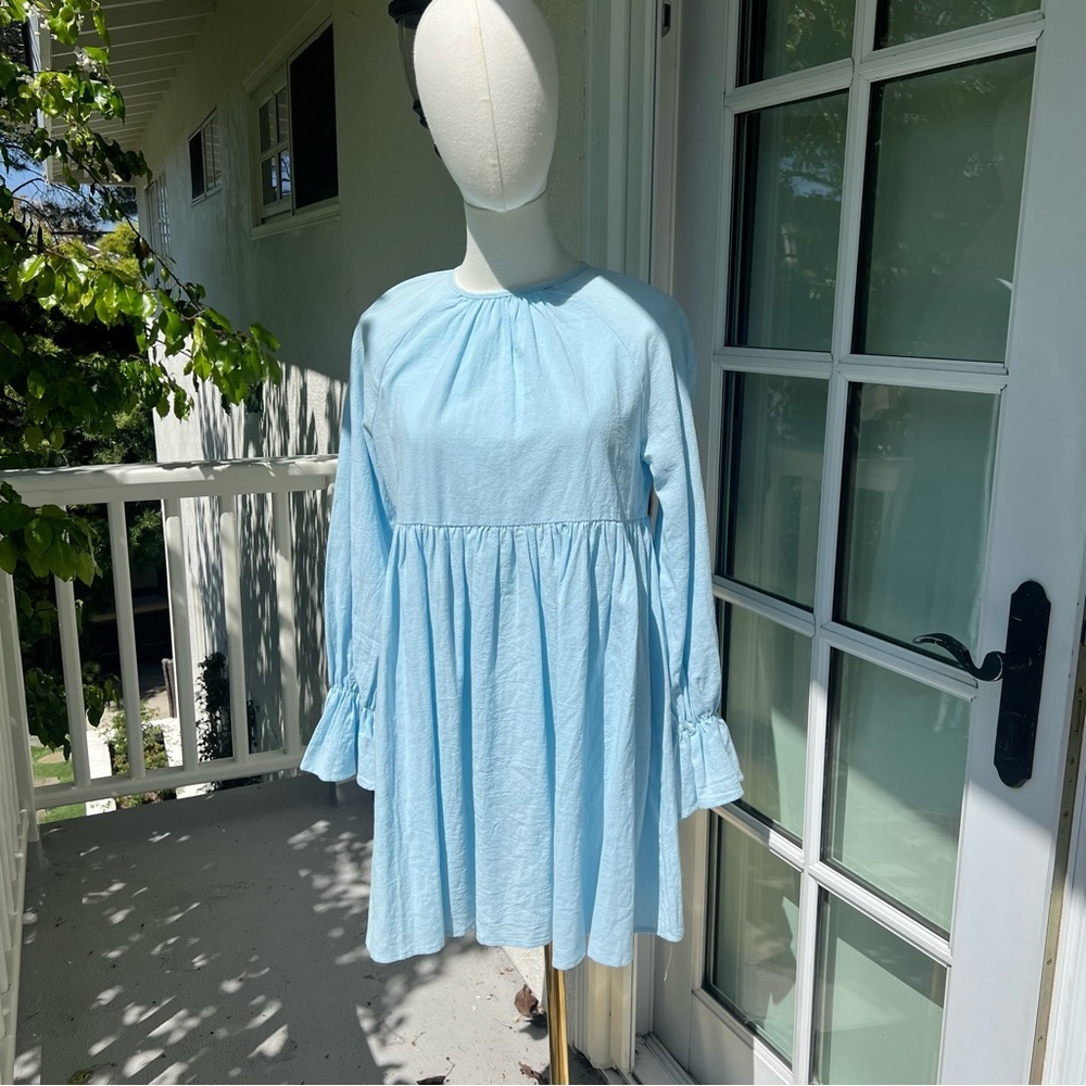 SHEIN Light blue oversize dress